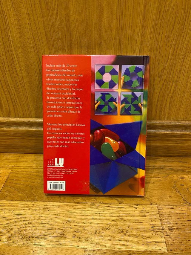 Libro Manual de papiroflexia