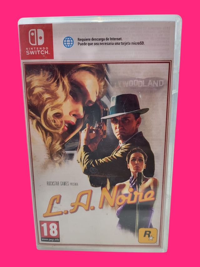 VIDEOJUEGO NINTENDO SWITCH L.A. NOIRE