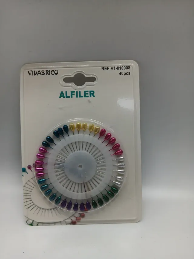 Alfileres Vidabrico 40uds