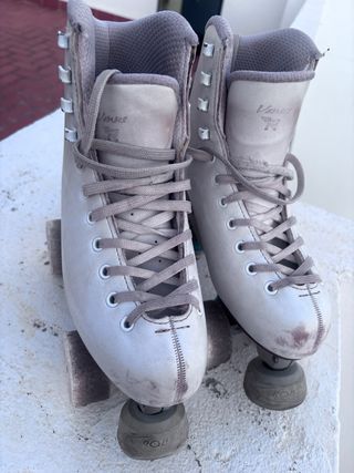 Patines profesionales blancos