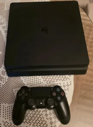 PS4 Slim 500GB SSD + Mando Original