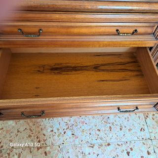 Cassettiera Legno Massello 3 Cassetti