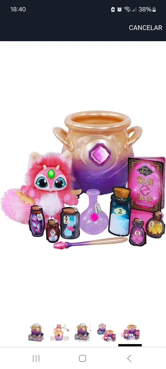 Magic Mixies Caldero Mágico Rosa Nuevo Sin Abrir!
