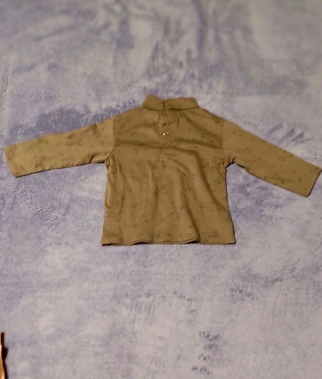 2 T-Shirt Maglioni Girocollo Dolcevita Top Baby