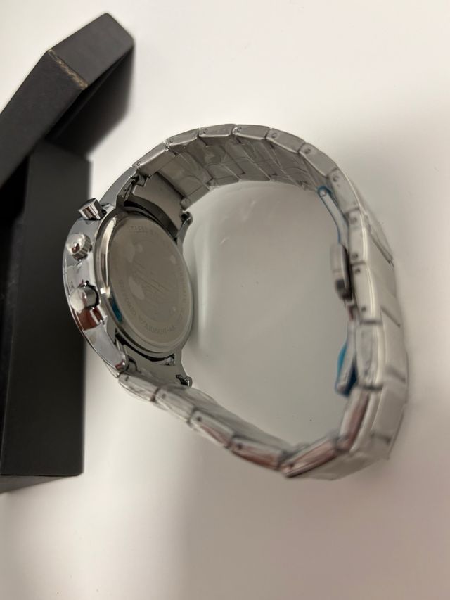 Orologio Emporio Armani in Argento e Bianco