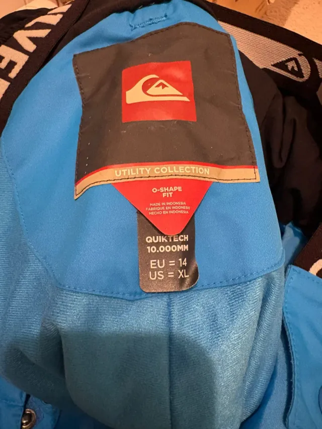 Pantalón de esquí Quiksilver azul