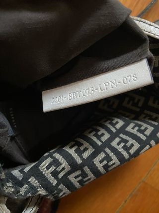 Borsa Fendi Mamma Baguette Monogram