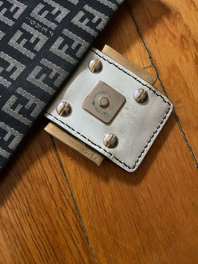 Borsa Fendi Mamma Baguette Monogram