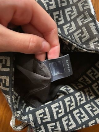 Borsa Fendi Mamma Baguette Monogram