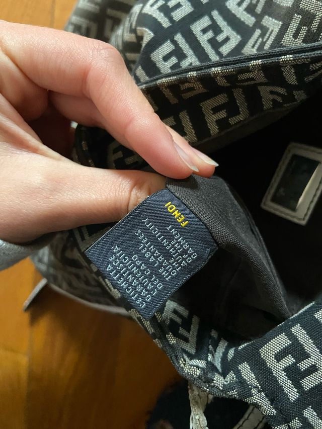 Borsa Fendi Mamma Baguette Monogram