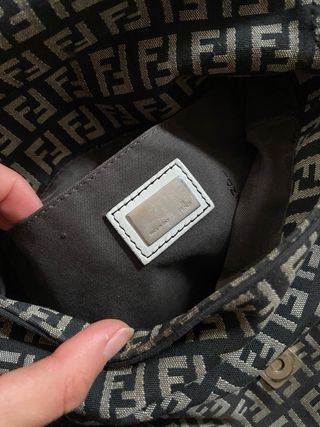 Borsa Fendi Mamma Baguette Monogram