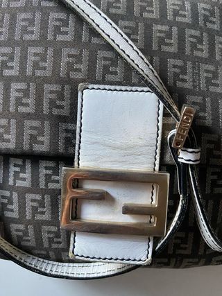 Borsa Fendi Mamma Baguette Monogram
