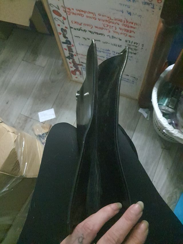 Bolso Zara Negro Tachuelas piel