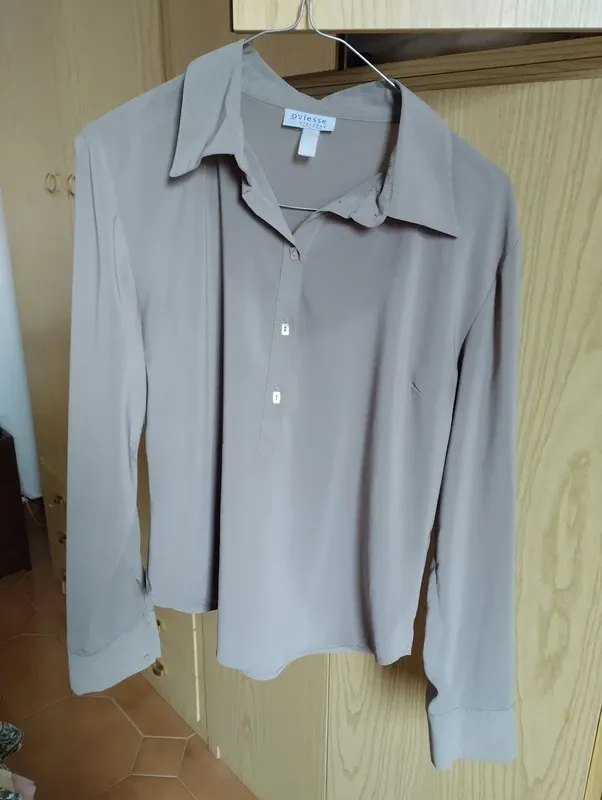 Camicia OVSSE Beige Donna