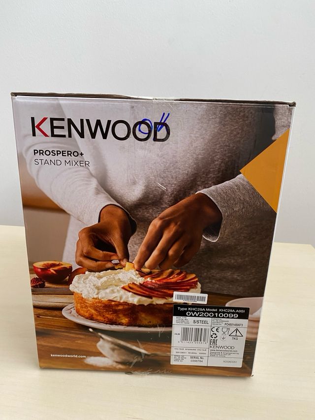 Robot da cucina Kenwood Prospero+ stand mixer in argento