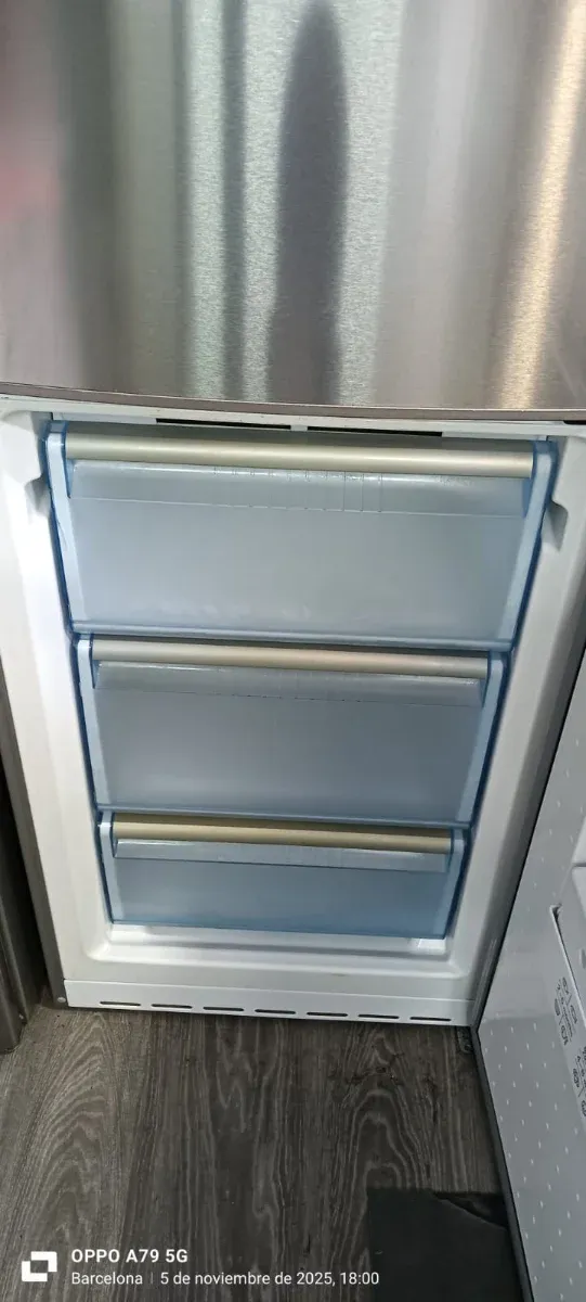 Nevera Combi balay Acero Inoxidable