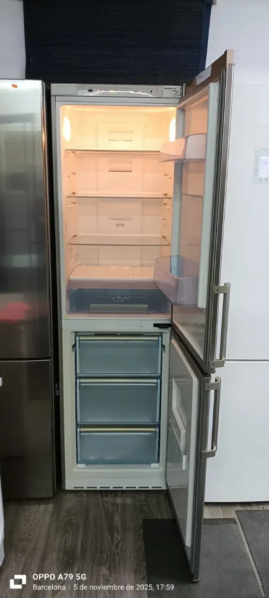 Nevera Combi balay Acero Inoxidable