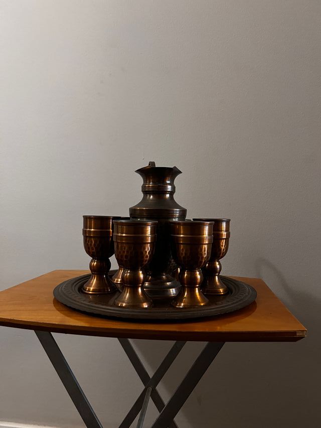 Set Bronce Decoración Elegante