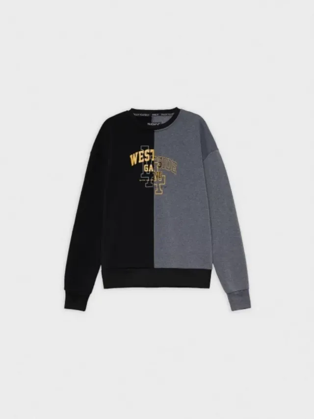 Sudadera bicolor Westside Gang
