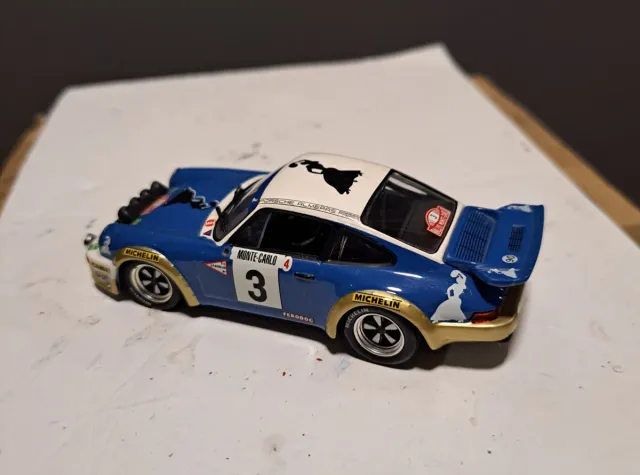 Miniatura Coche Rally Porsche Gitanes