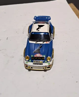 Miniatura Coche Rally Porsche Gitanes