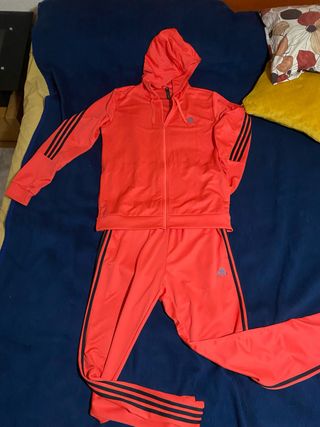 Chándal Adidas Rojo y Negro Talla L