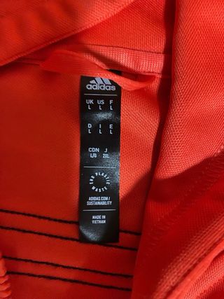 Chándal Adidas Rojo y Negro Talla L