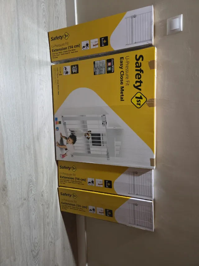 Barriera di sicurezza per bambini. Marca safety.