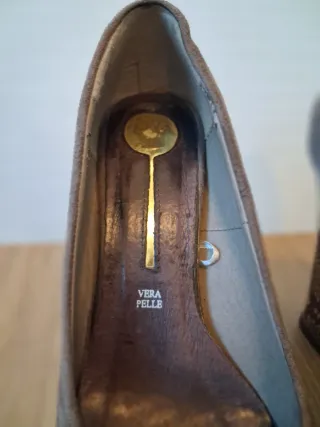 Scarpe tacco 12 Kiss Kiss in pelle