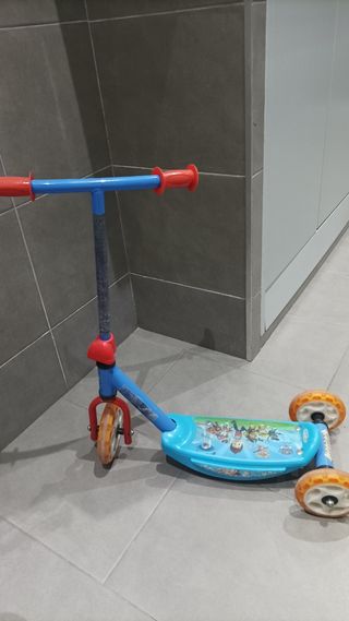 Patinete Patrulla Canina 3 Ruedas