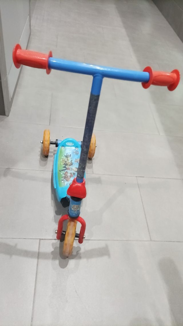 Patinete Patrulla Canina 3 Ruedas