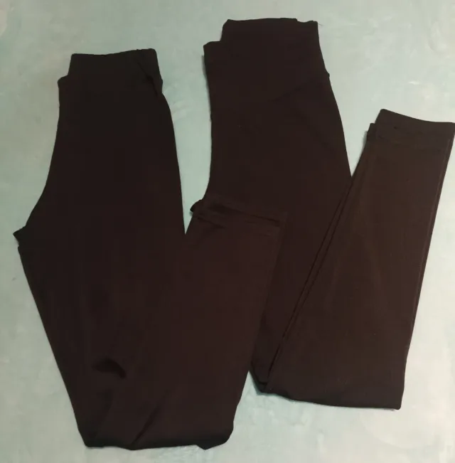 Lote 2 Leggins Lycra Negros