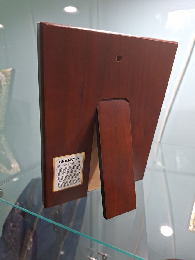 Icono Ortodoxo Virgen María y Niño Jesús de plata