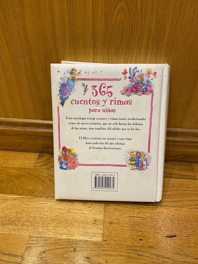 Libro 365 Cuentos y Rimas Para Ninas