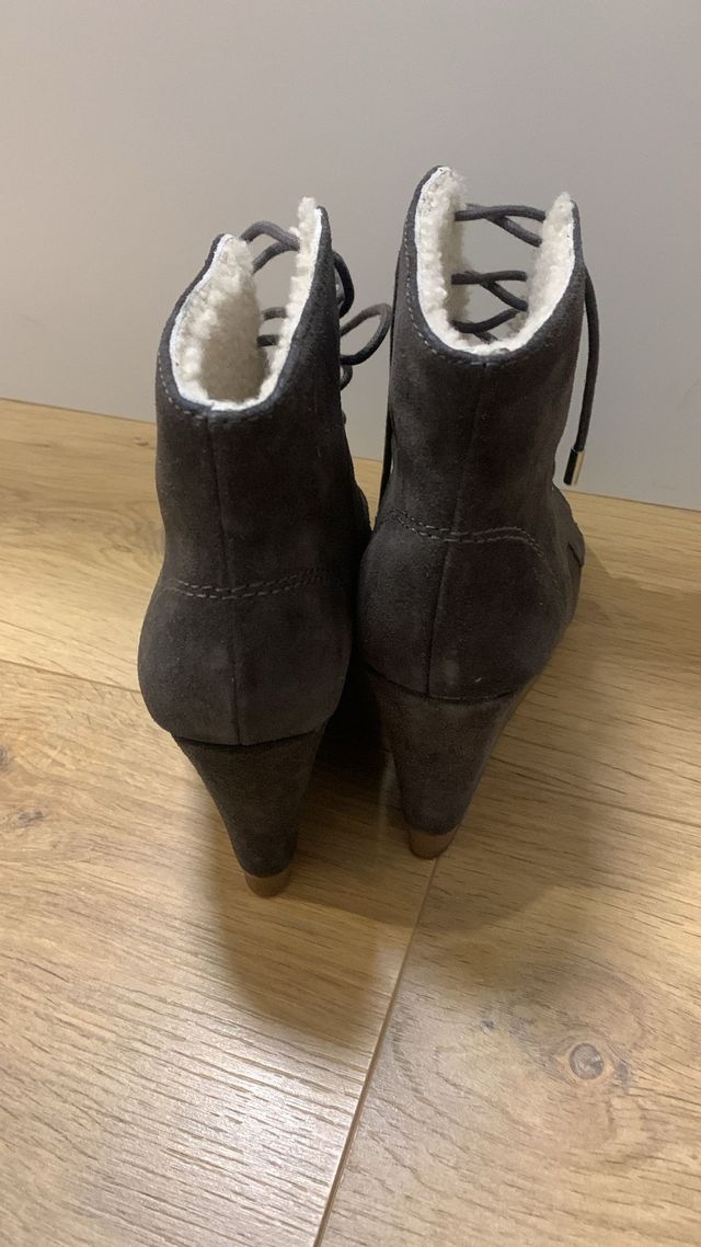 Botines Massimo Dutti Piel Mujer Talla 36