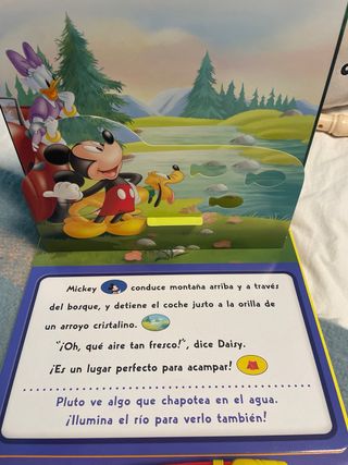 LAS SOMBRAS GRACIOSAS DE MICKEY. LIBRO CON LINT...