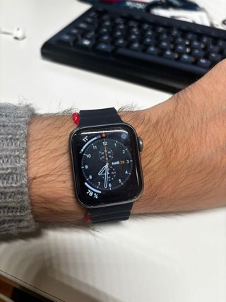 Apple Watch S4 Cellular Negro/Plata