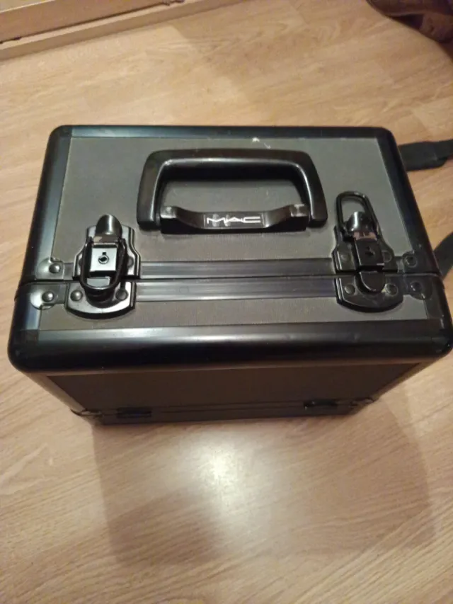 Maletín Maquillaje MAC profesional Negro y Gris