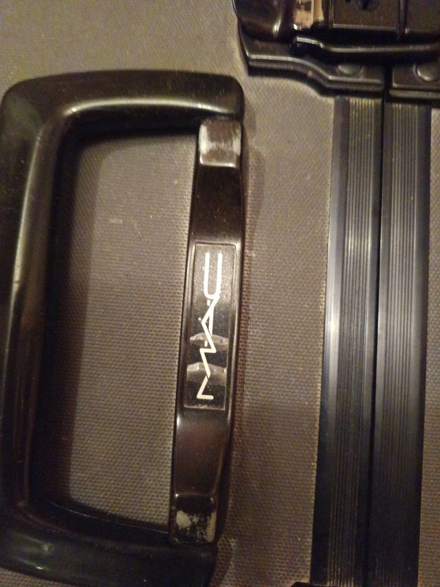 Maletín Maquillaje MAC profesional Negro y Gris