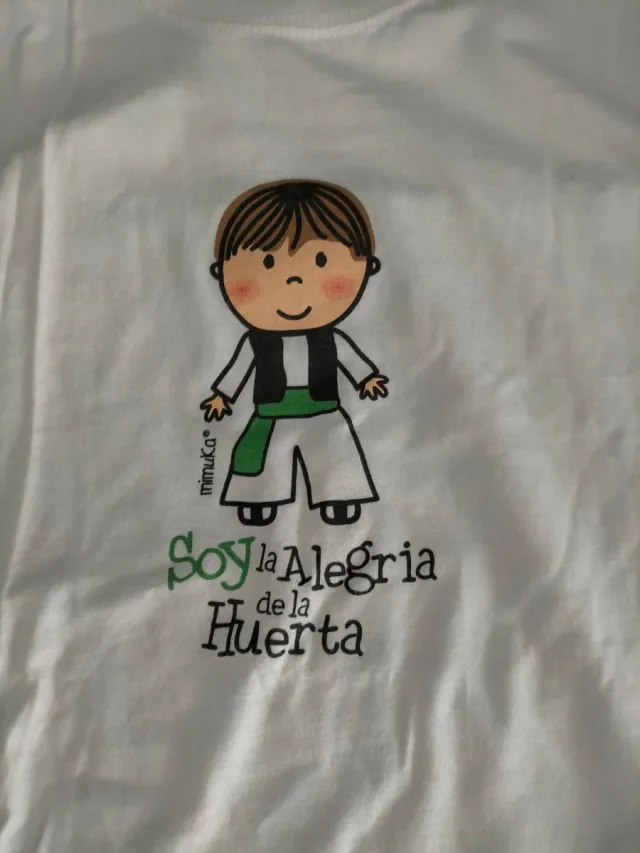 Camiseta Huertano Murciano Niño Mimuka Talla 11/12