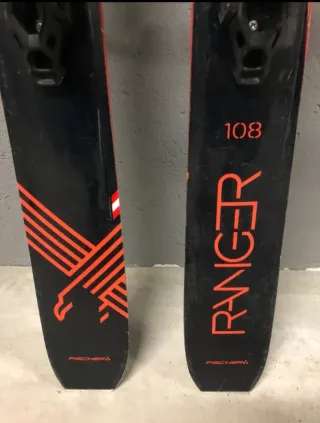 Esquís Fischer Ranger 108 + pieles + cuchillas