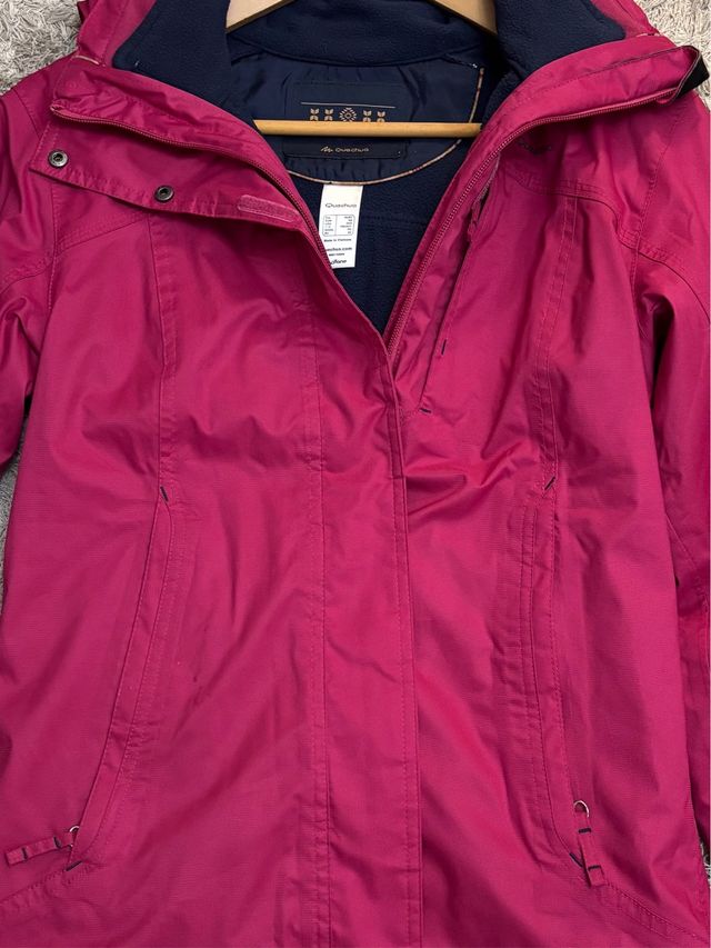 Chaqueta abrigo rosa. especial para nieve .