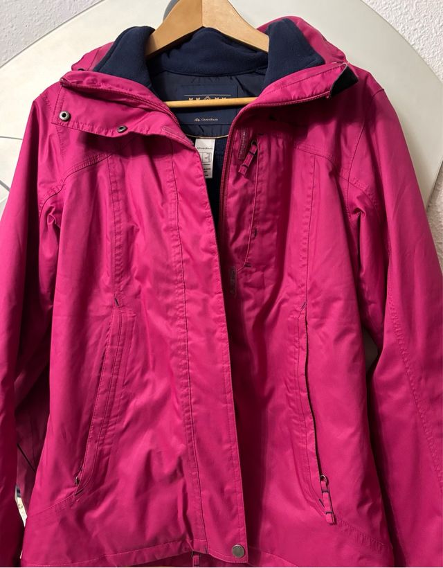 Chaqueta abrigo rosa. especial para nieve .