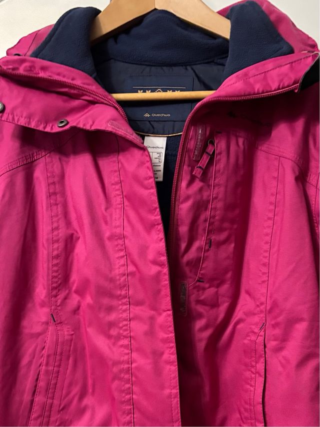 Chaqueta abrigo rosa. especial para nieve .