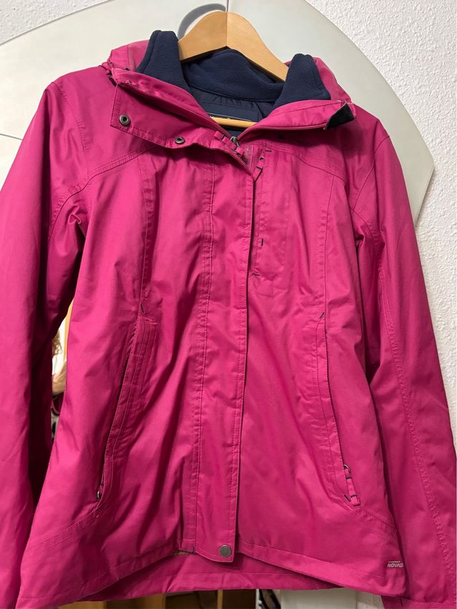 Chaqueta abrigo rosa. especial para nieve .