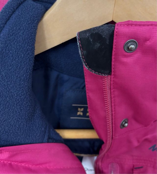 Chaqueta abrigo rosa. especial para nieve .