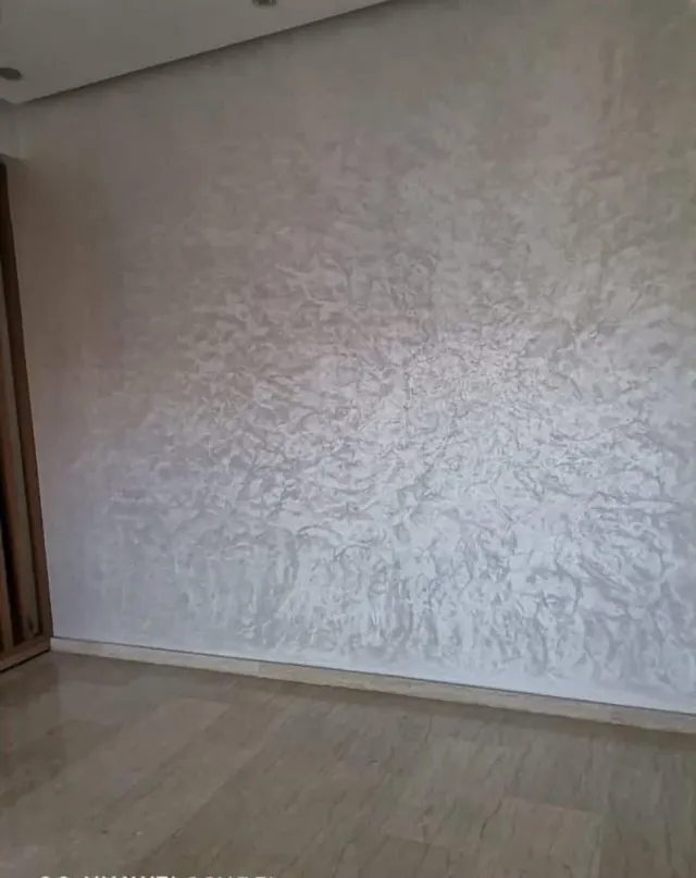 Pintura decorativa efecto mármol