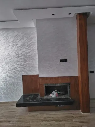 Pintura decorativa efecto mármol