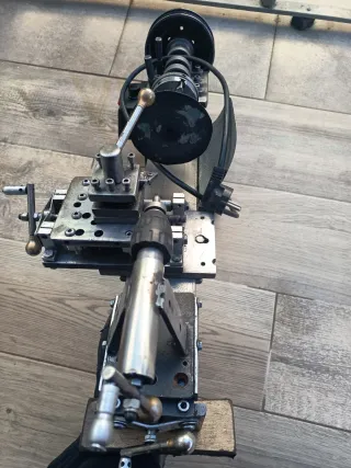 Mini torno y Prensa Hidráulica Casera