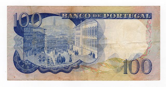 Billete de 100 escudos portugueses de 1978